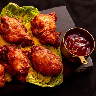 Alita De Pollo BBQ Casera