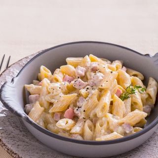 Penne Panna e prosciutto