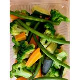 Steamed vegetables