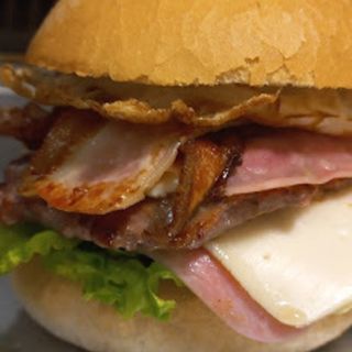 Hamburguesa Con Barbacoa