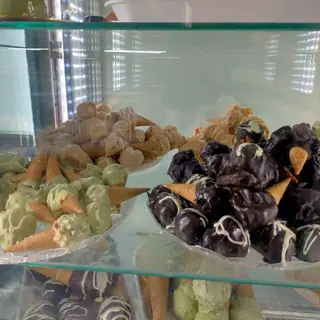 Mignon (Cono turco e mini coni al cioccolato o al pistacchio)
