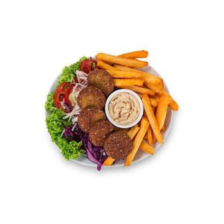 Shawarma Plato Falafel