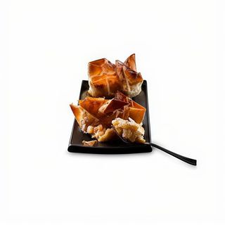 Scrigno con mele e mandorle