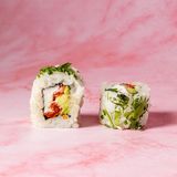 Roll queso cabra (8 Piezas)