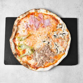 Pizza Piccolina Quatro stagioni (28 Cm.)