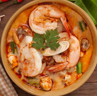 Sopa de pescado y marisco