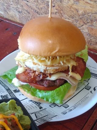 Latin burger de ternera