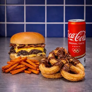 menu a scelta + 4 churros