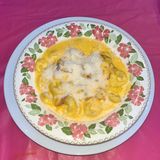 Salsa Carbonara con Champiñones