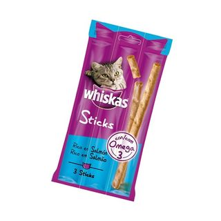 Whiskas Sticks Sabor Salmón 3u
