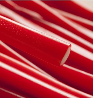 Regaliz jumbo fresa brillo 1 ud.