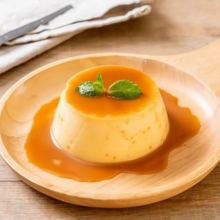 Flan de la casa