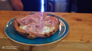 Montanara con mortadella