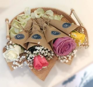 Rose Craft couleur des fleurs selon disponibilité