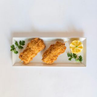 Pinchos de Tiras de Pechuga de Pollo