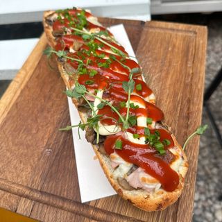 Zapiekanka z szynką