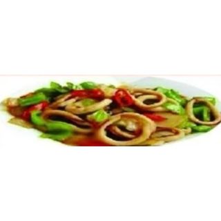 Chipirones Con Picante Y Verdura