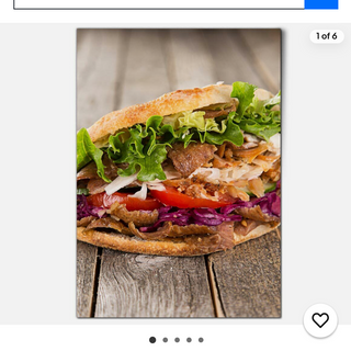 Doner kebab de Pollo Ternera Mixto