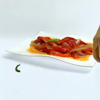 Pimientos asados