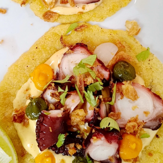 Taco de pulpo 