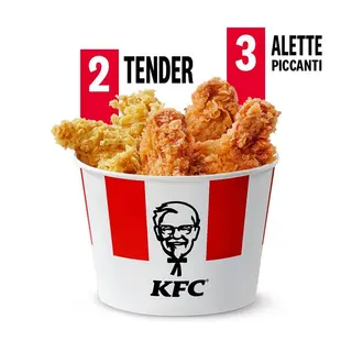 2 Tender Croccanti + 3 Alette Piccanti