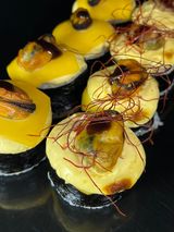 Запечений з мідіями