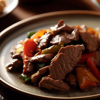 Beef stir fry