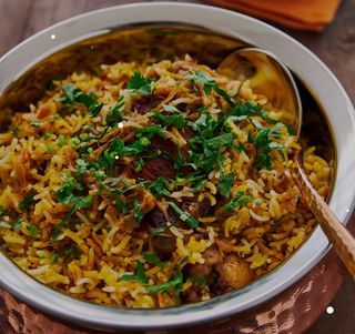 Vegetais Biryani