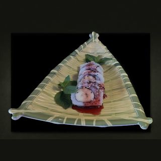 Banana Com Molho de Morango