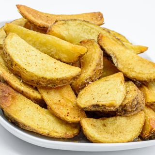 Patatas deluxe con salsa barbacoa