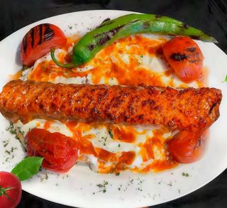 Yogurtlu adana kebap