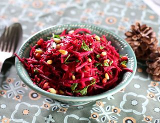Beetroot and horseradish salad