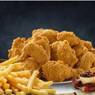 Crispy Frango com Fritas