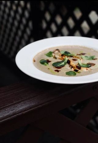 Крем-суп грибной