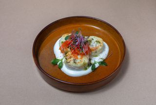 Сирники з сиром фета базиліком та лососем (220г)	