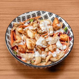 Caesar salad con petto di pollo