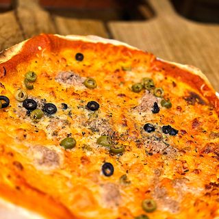 Pizza de Tonyina (100% Sense gluten)