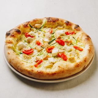 Pizza Con pollo