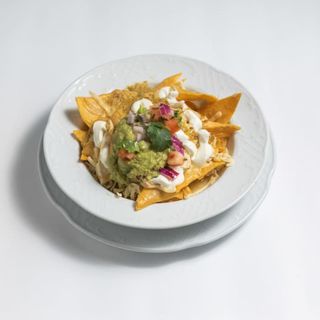 Chilaquiles con pollo