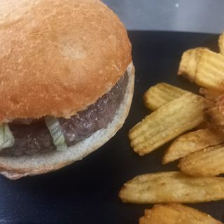 Hamburguesa Black Angus Foie