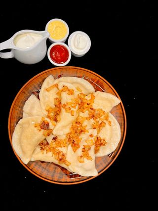 Вареники з печінкою та картоплею (5 шт- 180г)