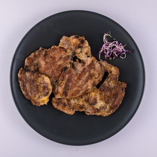 Ceafa de porc la gratar