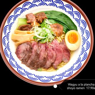 12 A. Wagyu A La Plancha Tan Tan Ramen