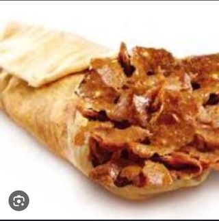 Rollo solo carne y salsa