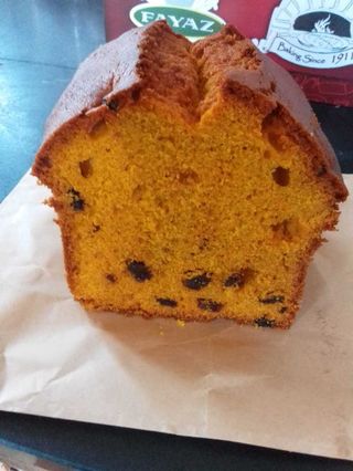 Square fruit cake full