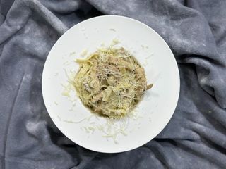 ტალიატელე პესტო ქათამი