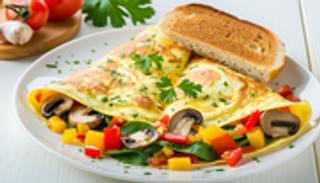 Omelette Végétarienne