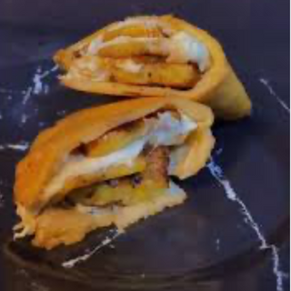 Empanada de tajada y queso