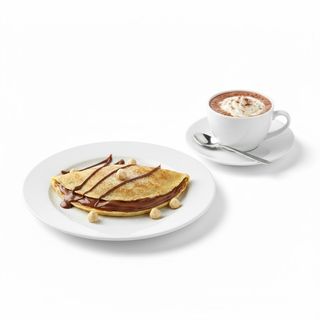 Crêpe Nutella + Chocolat Chaud