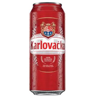 Karlovačko pivo limenka 0,5l